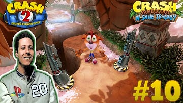 Crash Bandicoot N. Sane Trilogy Gameplay (Crash 2) Part 10 - So Many Bees