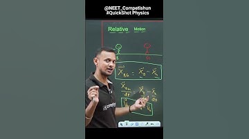 Quickly Revise NEET Syllabus with QuickShot Physics | Relative Displacement | #RR Sir | #neet#shorts