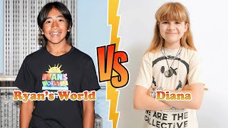 Ryan's World VS Diana Transformation 👑 New Stars From Baby To 2025