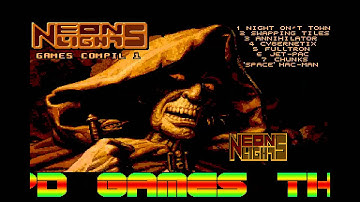 ATARI ST FULLTRON Full Tron Neon Lights Menu Disk 01 1992 10 12 Neon Lights st zip LIGHT CYCLES STE