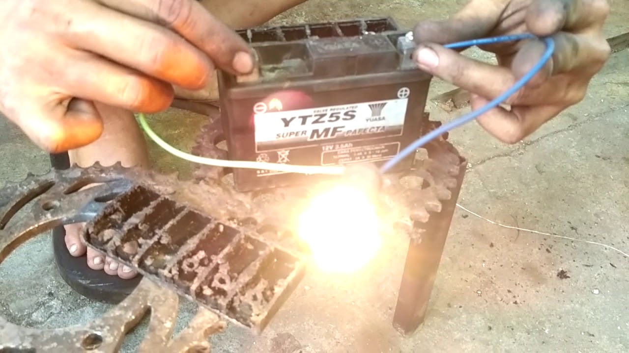 Tutorial Memperbaiki Aki Kering dgn Inovasi Terdesak karena solder