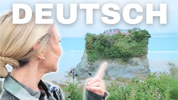 Learn German Naturally: Walk Through Town 🚶‍♀️| Comprehensible Input