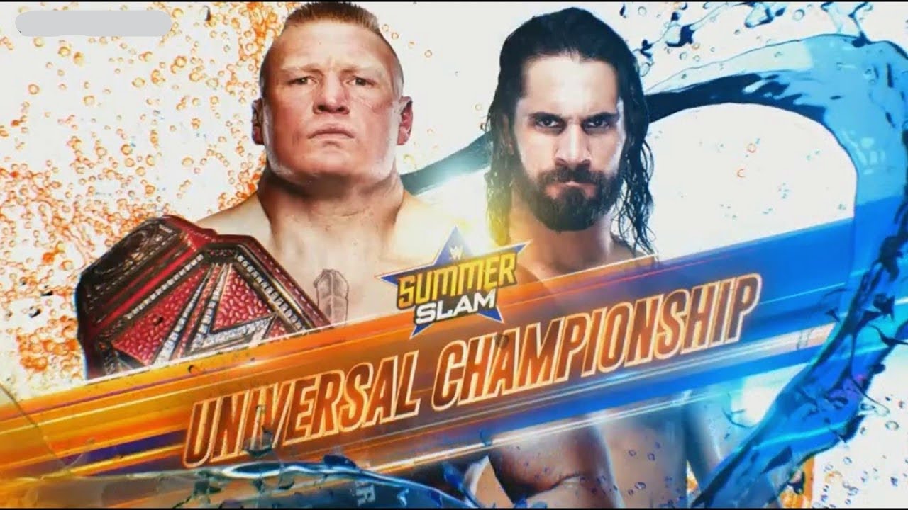 WWE Summerslam 2019 Brock Lesnar vs Seth Rollins