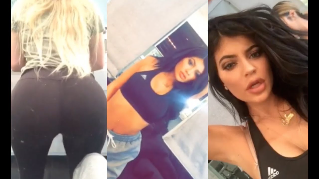 Kylie Jenner Sexy Dancing And Twerking In Glam Room Full Snapchats Youtube