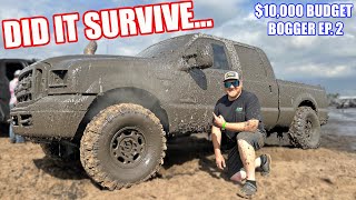 Budget Bogger Ep.2!! Testing Our Cheap Mud Truck Build... Did It Survive? Most Epic Boggin To Date!!