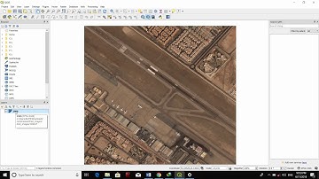 QGIS  : How to read metadata of a remote sensing image