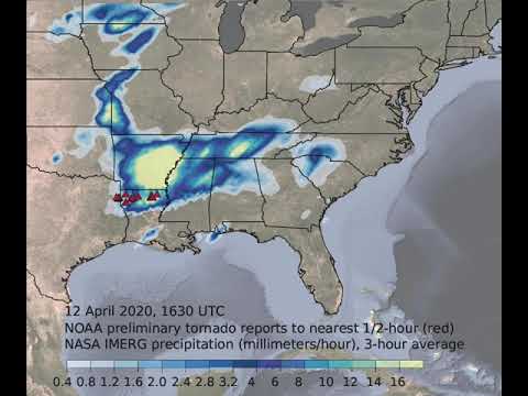Video: Magnetiese storms in April 2020