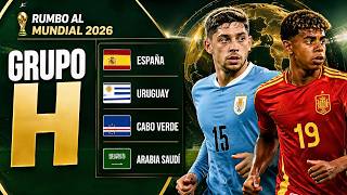 Todo Sobre el Grupo H: Uruguay y España Rumbo al Mundial 2026