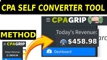 HOW TO GET OFFER TO CONVERT WITH CPA SELF CONVERTER TOOLS IN CPAGRIP (Organic Traffic Booster)