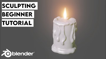 sculpting candle for beginners|blender beginner tutorial