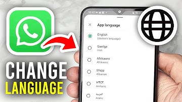 How To Change Language In WhatsApp - Full Guide