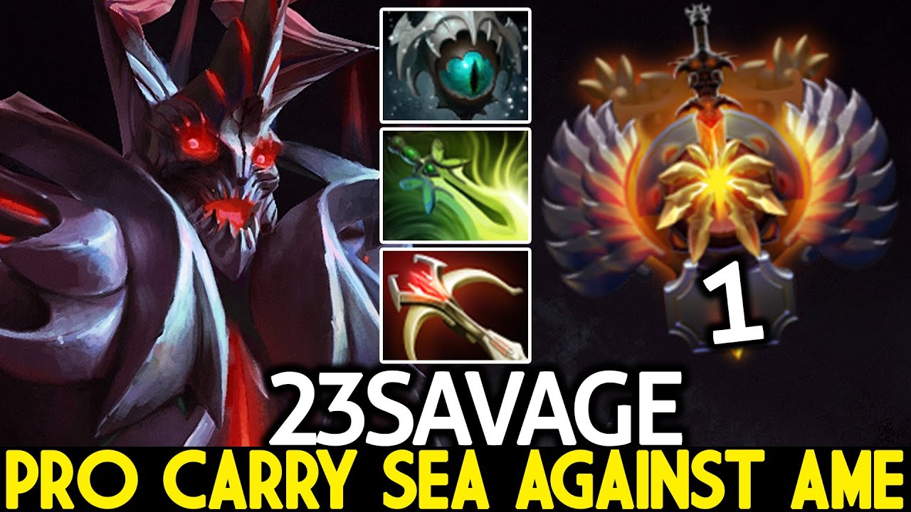 23SAVAGE [Terrorblade] Top Pro Carry SEA Against AME Phantom Lancer Dota 2