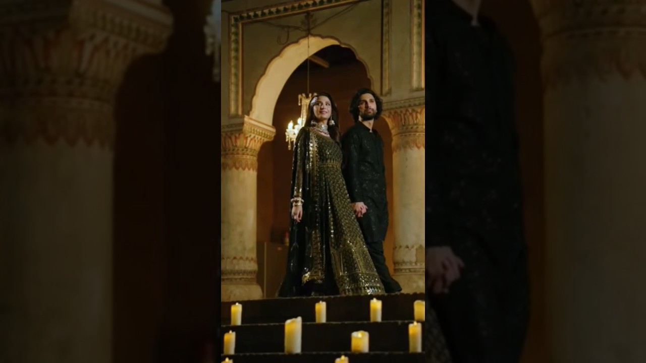 beautiful actress ramsha Khan ahad raza Mir latest dress design look