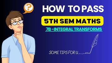 5th sem Maths Imps with answers pdf || 7B - Integral Transforms Imps || 5th sem imps