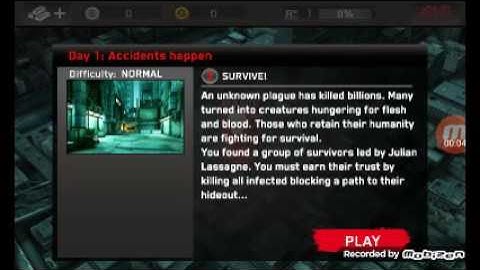 Dead Trigger #1-KILL ALL THE ZOMBIES!!!!!!