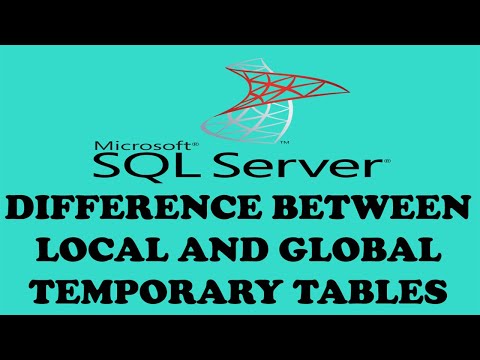 تصویری: تفاوت بین متغیرهای محلی و جهانی در SQL Server چیست؟
