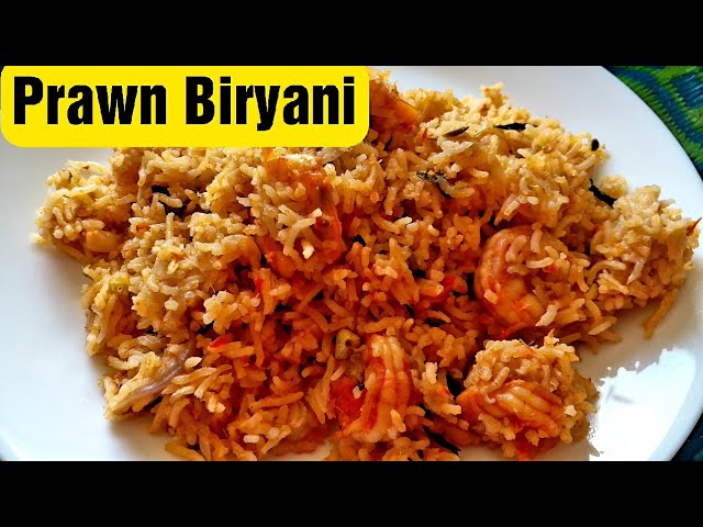 Prawn Biryani Recipe in Tamil / Iral Biryani / இறால் பிரியாணி / Shrimp Biryani / Prawn Dum Biryani | Food Tamil - Samayal & Vlogs