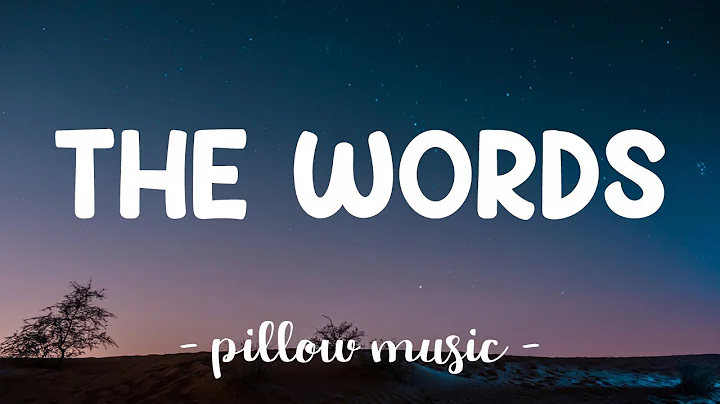 The Words - Christina Perri (Lyrics)