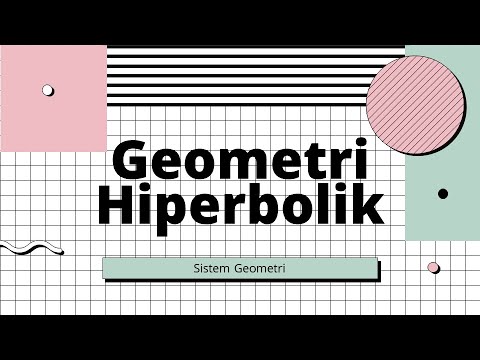 Video: Apakah garis sejajar berpotongan dalam geometri hiperbolik?