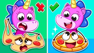 Let’s Make Pizza for Kids | Learn Shapes in a Grocery Store 🍕🏪 | Teeny Mimi🦄