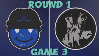NHL 24 PPHL Season 16 Playoffs Brooklyn PlayStations VS Kansas City Geezers Round 1 Game 3