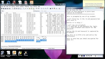 Proof of HTTP password in plain text - Capture by Wireshark