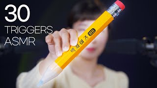 [ASMR] 30 new triggers with close whispering | Let's catch up | Sleepy tingly sounds 15