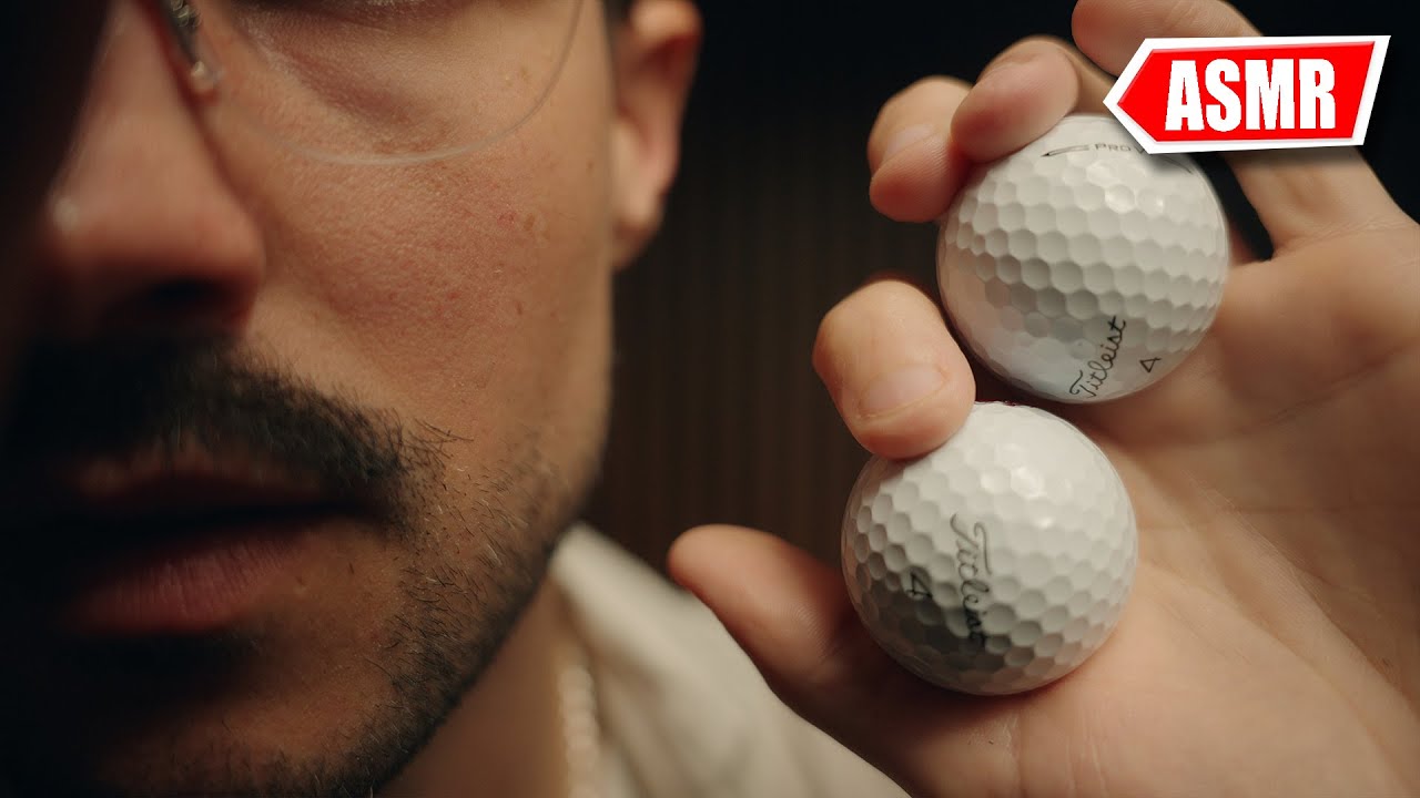 ASMR Massaging Balls...Pause (CLOSELY IN EAR)