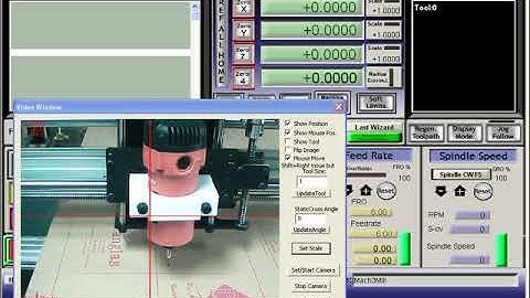 การตั้งค่า Mach3 เบื้องต้น   Mach 3 set up (clip 2)