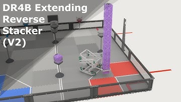 DR4B Extending Reverse Stacker (v2) - Tower Takeover - VEX VRC