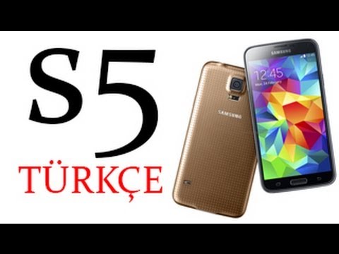 Samsung Galaxy S5 Donanım İncelemesi TÜRKÇE (İnternet)