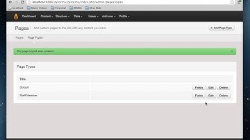PyroCMS 2.2 Page Types Beta Demo