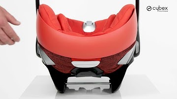 How to Recline the Seat I Cloud Z2 i-Size Car Seat I CYBEX