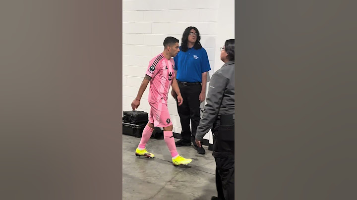A LUIS SUÁREZ LE TOCÓ PASAR A CONTROL ANTIDOPAJE #InterMiami #Messi#Suarez