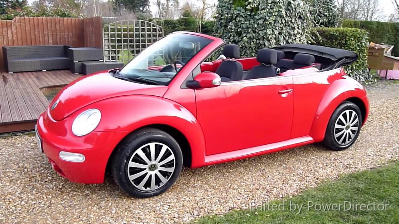 Review of 2005 Volkswagen Beetle Convertible For Sale SDSC Specialist Cars Cambridge UK - YouTube
