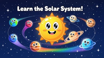 “Leer het zonnestelsel voor kinderen | Leuk educatief ruimteliedje voor kleuters”