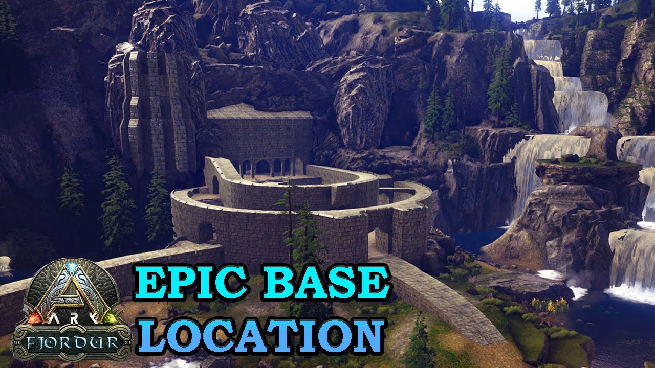 Ark Survival Evolved Fjordur Amazing Base Location (Ark Survival ...
