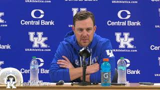 Coach Stein Vanderbilt Postgame Press Conference presented by UKHealthCare