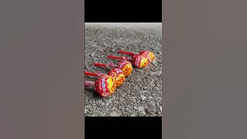 Crushing Crunchy & Soft Things by Car! EXPERIMENT Car vs Lollipops #shorts #asmr #asmrsound