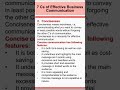 BCRW/ 7 C's - 2 - Conciseness