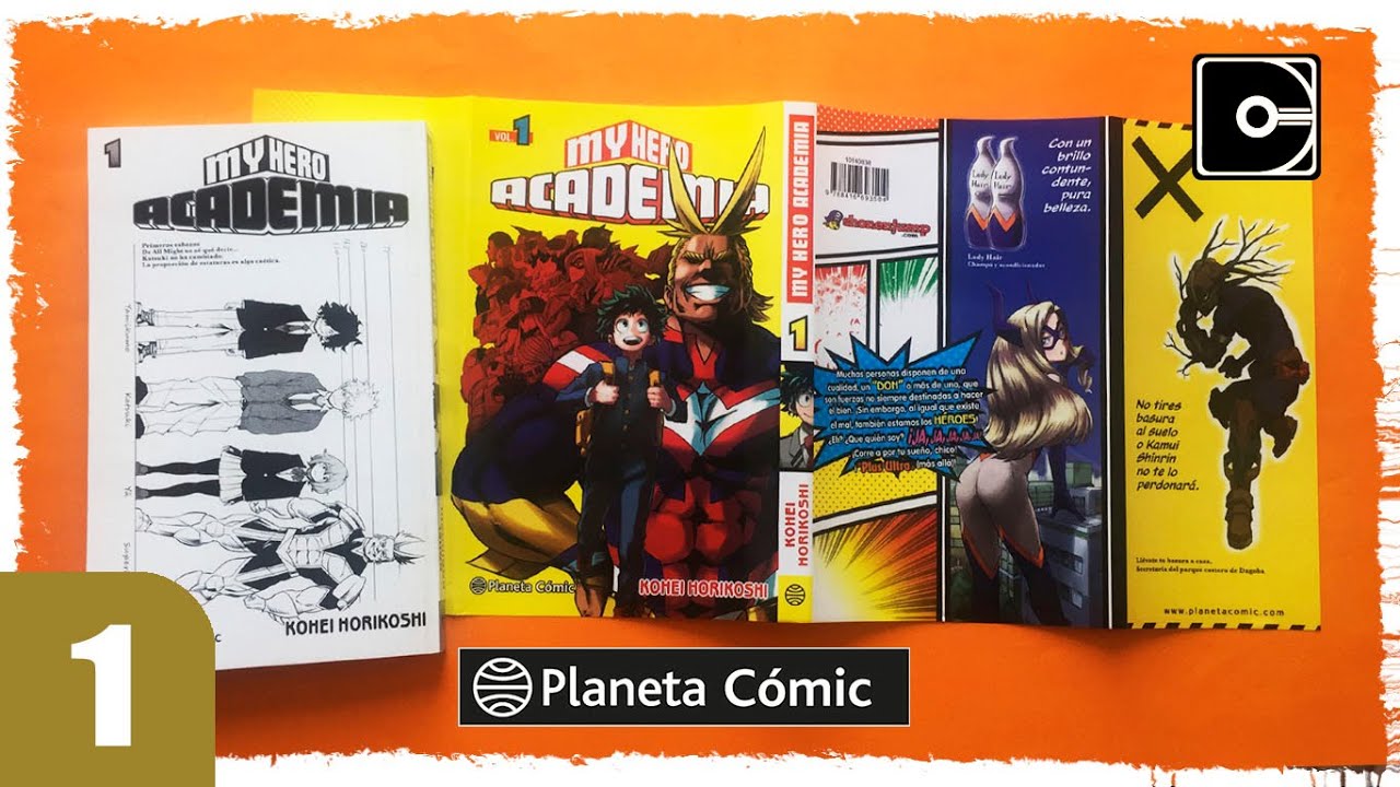 👍 My Hero Academia Tomo 1: Planeta Cómic [Duy Coleccionista] Boku no