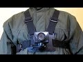 Крепление для экшн камеры на грудь за 205руб.Mount an action camera on your chest for $ 3 DIY