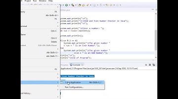 Odd and Even Number in Java