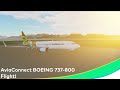 Aviaconnect boeing 737800 flight  vflight episode 2