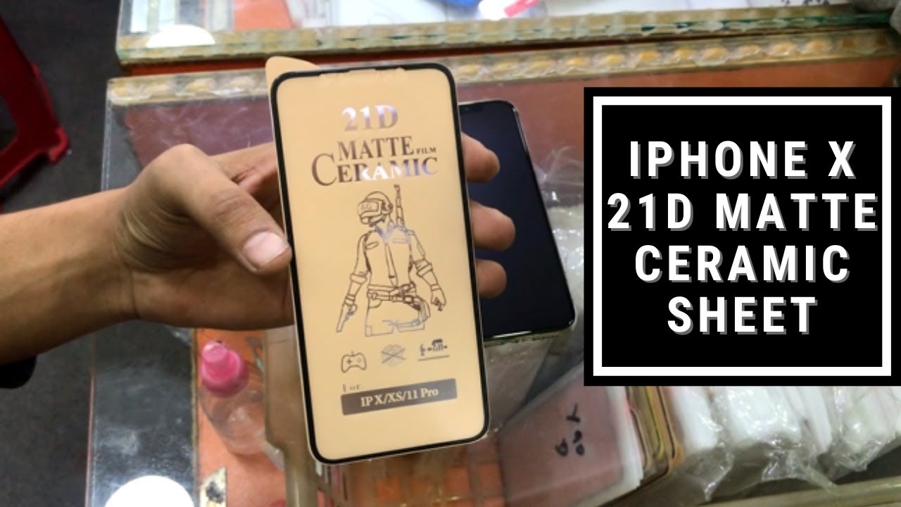 1win bet mali How to Install iPhone X 21D Matte Ceramic Sheet