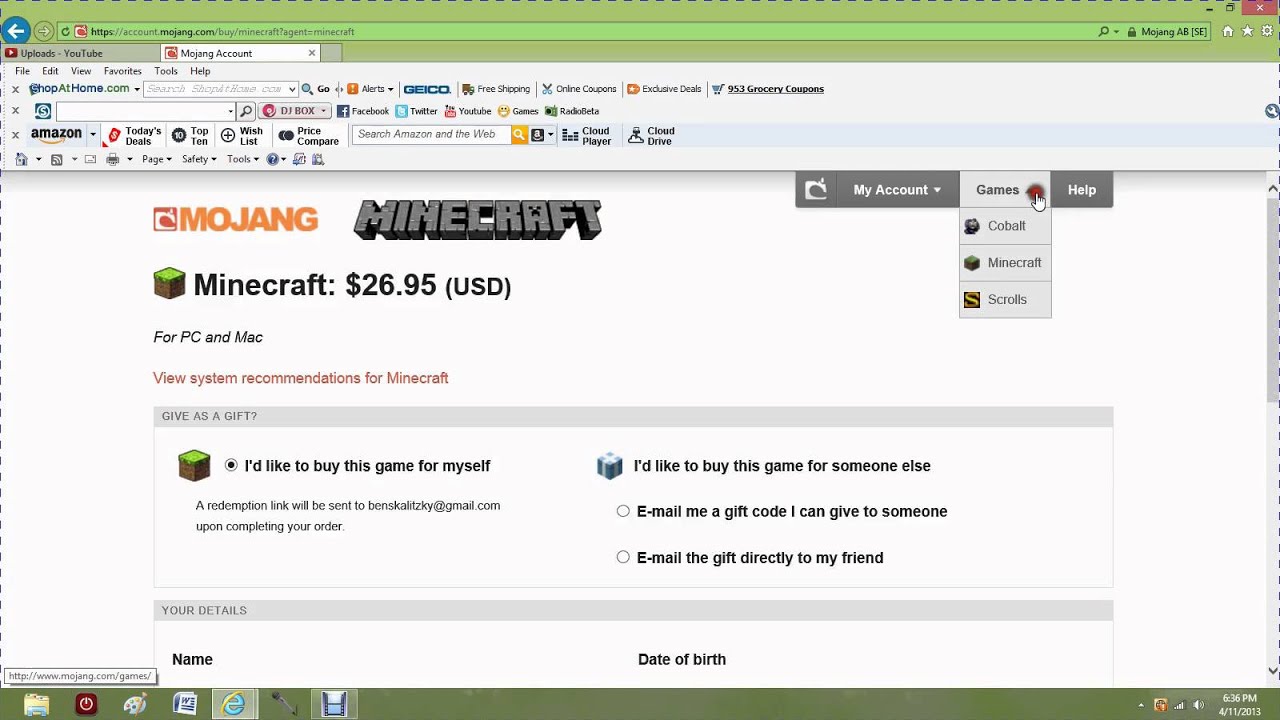 how to download minecraft offline for free