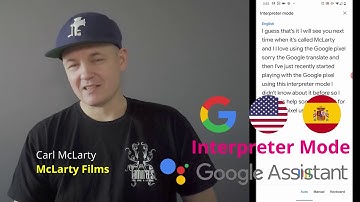 Interpreter Mode with Google Assistant  English to Spanish