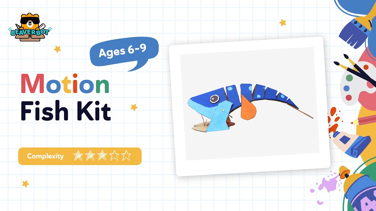 Motion Fish Ppl How to Make a Motion fish Kit with BeaverBot? - YouTube