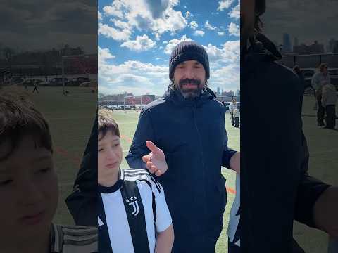 Is that Andrea Pirlo⁉️🤨 #juventus #academy #newyork #meme