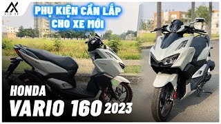 3 Phụ Kiện Nên Lắp Cho Vario 160 khi mới mua về | Giá xe Xám Thể Thao chỉ 49 Triệu Đồng | Alo Xe